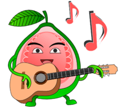 Red Guava & White Guava sticker #8881117