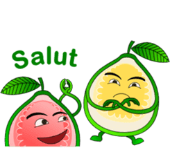 Red Guava & White Guava sticker #8881122