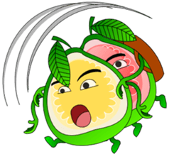 Red Guava & White Guava sticker #8881123