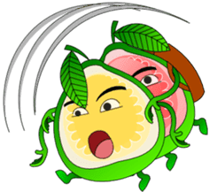 Red Guava & White Guava sticker #8881123