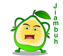 Red Guava & White Guava sticker #8881125