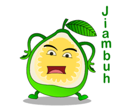 Red Guava & White Guava sticker #8881125