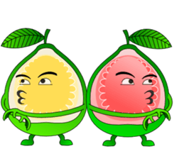 Red Guava & White Guava sticker #8881129