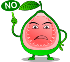 Red Guava & White Guava sticker #8881133