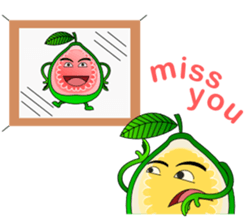 Red Guava & White Guava sticker #8881134