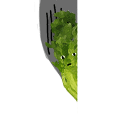 a broken heart celery sticker #8881341