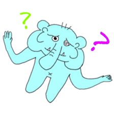 Always cute rial elephant sticker #8881977