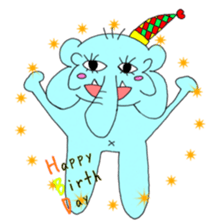 Always cute rial elephant sticker #8881997