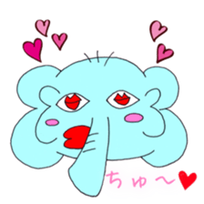 Always cute rial elephant sticker #8882000