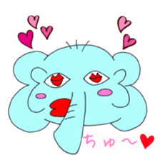 Always cute rial elephant sticker #8882000