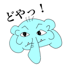 Always cute rial elephant sticker #8882015