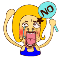 I feel sad : ( sticker #8882282