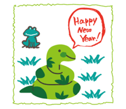 New Year Sticker for business & private sticker #8882719