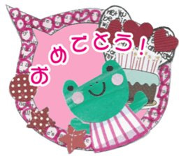 Frog and Friends sticker #8882800