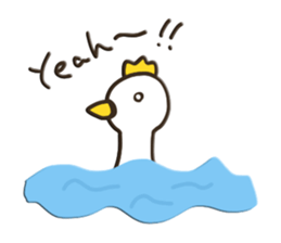 Swan sticker sticker #8883020