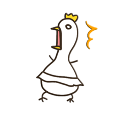 Swan sticker sticker #8883023