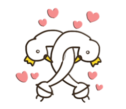 Swan sticker sticker #8883030