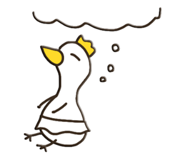 Swan sticker sticker #8883054