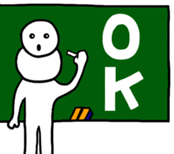 GO GO Snowman sticker #8883136