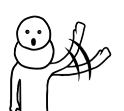 GO GO Snowman sticker #8883137