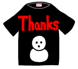 GO GO Snowman sticker #8883146