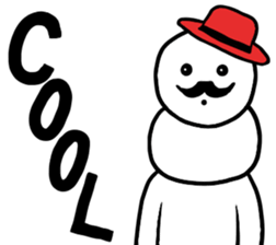 GO GO Snowman sticker #8883152