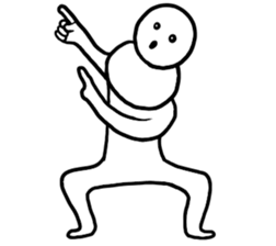 GO GO Snowman sticker #8883166