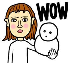 GO GO Snowman sticker #8883167