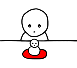 GO GO Snowman sticker #8883175