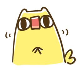 Stupid Cat-PiPi sticker #8883619