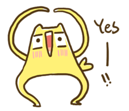 Stupid Cat-PiPi sticker #8883626