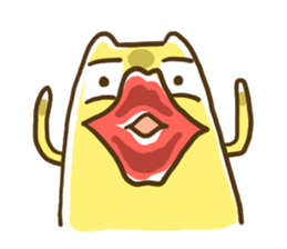 Stupid Cat-PiPi sticker #8883634