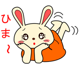 a rabbit called "MIMIPON" ver.4 sticker #8883661