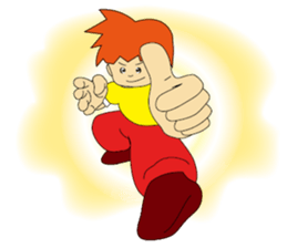 Kungfu Kid ~ WuHsia ,Idioms 1 sticker #8883736