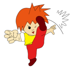 Kungfu Kid ~ WuHsia ,Idioms 1 sticker #8883745