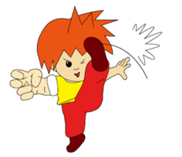 Kungfu Kid ~ WuHsia ,Idioms 1 sticker #8883745