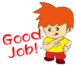 Kungfu Kid ~ WuHsia ,Idioms 1 sticker #8883748