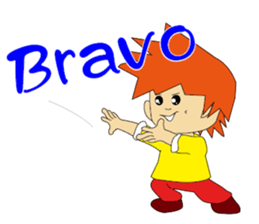 Kungfu Kid ~ WuHsia ,Idioms 1 sticker #8883749