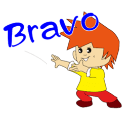 Kungfu Kid ~ WuHsia ,Idioms 1 sticker #8883749