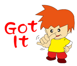 Kungfu Kid ~ WuHsia ,Idioms 1 sticker #8883759