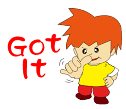 Kungfu Kid ~ WuHsia ,Idioms 1 sticker #8883759