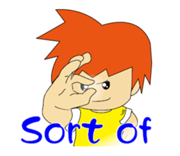 Kungfu Kid ~ WuHsia ,Idioms 1 sticker #8883763