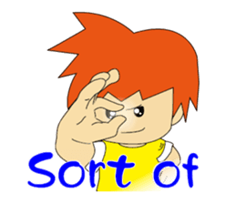 Kungfu Kid ~ WuHsia ,Idioms 1 sticker #8883763