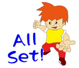 Kungfu Kid ~ WuHsia ,Idioms 1 sticker #8883768