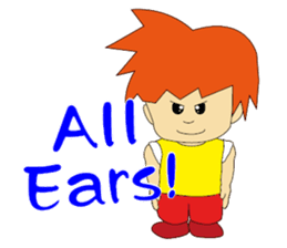 Kungfu Kid ~ WuHsia ,Idioms 1 sticker #8883771