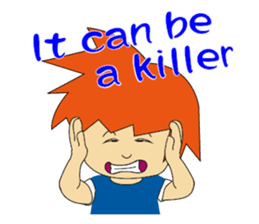 Kungfu Kid ~ WuHsia ,Idioms 1 sticker #8883773