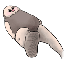 Plump plump! Mamdan-kun 3 sticker #8884074