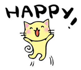 cat and musical instrument sticker #8884422