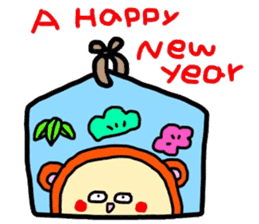 New year greetings part 2 sticker #8884635