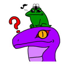 frog that made a legend sticker #8884657